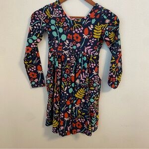 Hanna Andersson Multicolor Floral Kids Dress